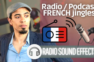 create your french jingle for radio or podcasts