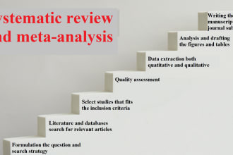 conduct a comprehensive systematic review and meta analysis