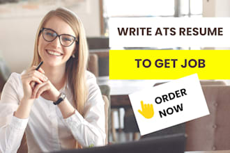 write ats resume and cover letter