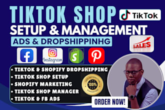 do tiktok shop dropshipping, tiktok shop ads, tiktok shop manager to boost sales