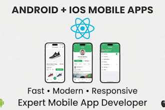 build cross platform mobile apps for android and ios using react native