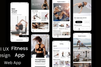 do fitness ui ux weight loss workout ui ux webapp fitness app fitness mobile app