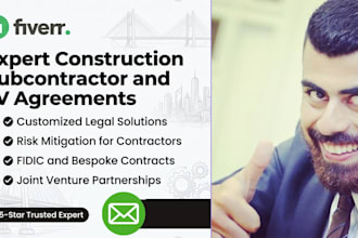draft construction subcontractor and jv agreements