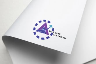 make gorgeous airline logo design for your company