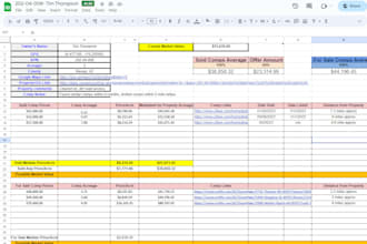 make comps for your property