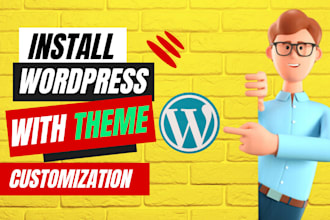 set up and configure wordpress on your hosting platform