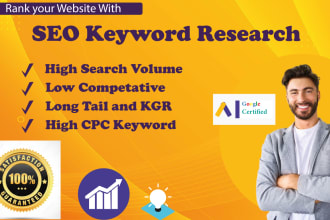 conduct effective keyword research and competitor analysis