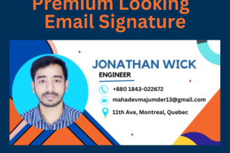 make a clickable and attractive email signature