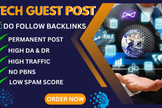 publish tech guest post with high da dofollow backlinks