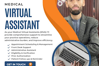 work as medical virtual assistant for your practice