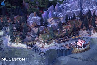 build professional minecraft maps, spawns and custom worlds