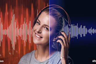 do background noise removal and correct sound