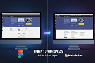 create figma to wordpress website with bricks builder