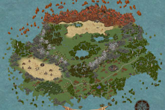 create detailed high resolution maps for your ttrpg