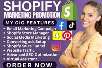 do shopify store dropshipping increase shopify sales shopify marketing promotion