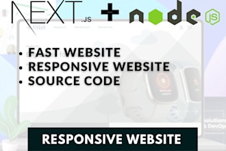 make a fast and responsive website