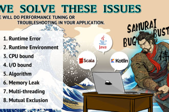do performance tuning or troubleshooting in your application