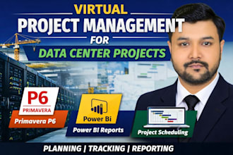 provide virtual project management for data center projects