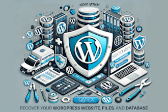 recover corrupt or malfunctioning wordpress websites, data, and files