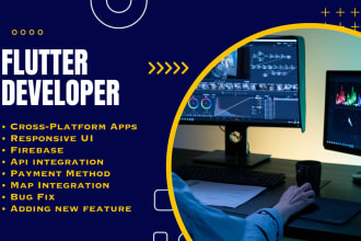 be your flutter mobile app developer build hybrid app