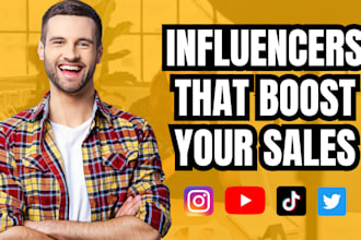 do instagram youtube, tiktok and twitter influencer research