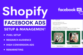 setup shopify facebook ads campaign
