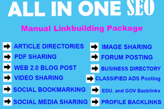 create da up to 97 all in one manual SEO link building service