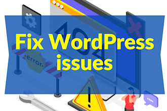 fix wordpress bugs, errors and issues