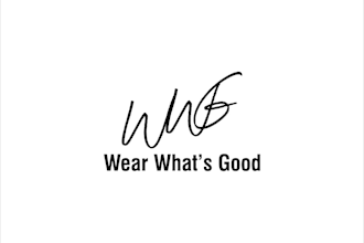design acknowledged and trusted apparel store logo