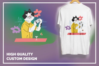 design creative illustration for your merchandise