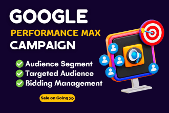 setup and manage google performance max pmax shopping ads campaign