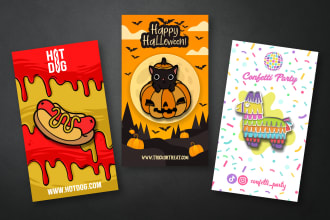 design enamel pin backing cards for you