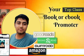 provide an amazon book promotion service that will make your book go viral