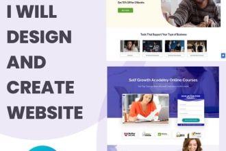 design amazing one page website with canva