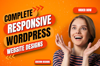 build responsive, static website or HTML,CSS landing page portfolio website