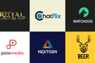 design a top rated logo for your website app or stationary