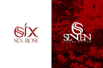 design your flower shop logo in 24 hours