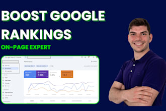 provide a monthly SEO service for top google ranking