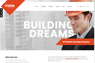 do construction, interior, real estate or remodeling website