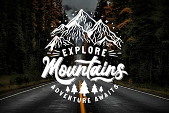 design a retro vintage logo