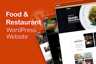 build wordpress restaurant website