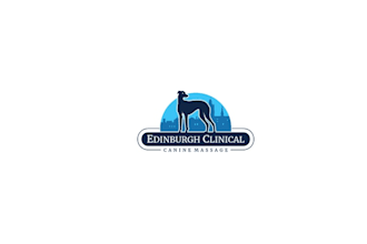 design referred and accurate dog massage business logo