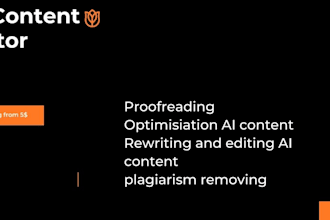 edit ,rewrite and enhance your ai generated content