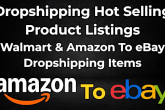 do amazon to ebay dropshipping top listings