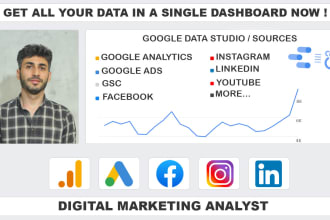 create a google data studio report dashboard for your business needs