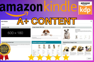 craft a captivating a plus content for amazon kdp