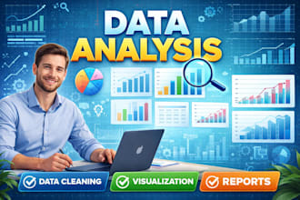 create a professional excel or python data analysis dashboard