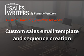 create custom email templates, sequences, and more