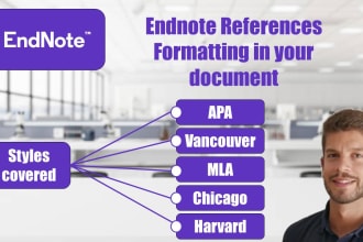 cite and reference your manuscript using endnote