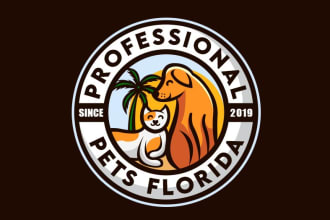 do make awesome pet care logo within 14 hours